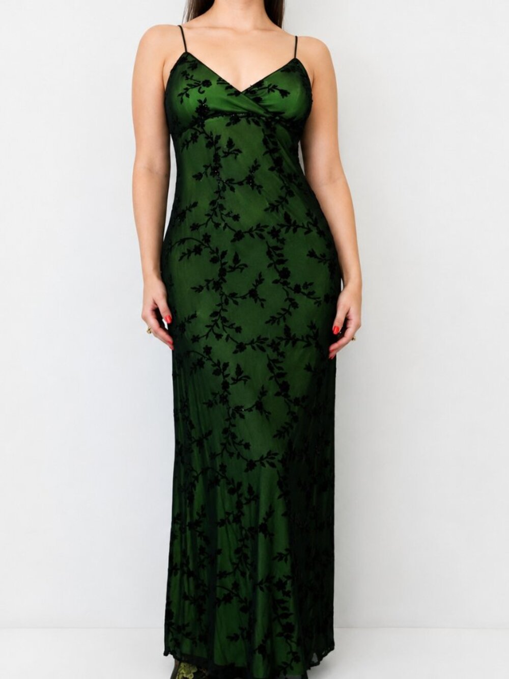 Rimini by Shaw vintage beaded evening dress
